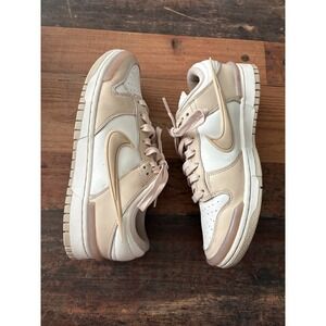 Nike Dunk Low Twist Sanddrift Womens Sneakers White DZ2794-102 Size 8.5
